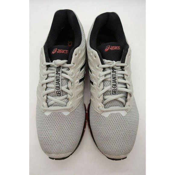 Asics Gel Quantum 180 Gray Mesh Lace Up Athletic Running Shoes Men\'s 11.5 main image 7